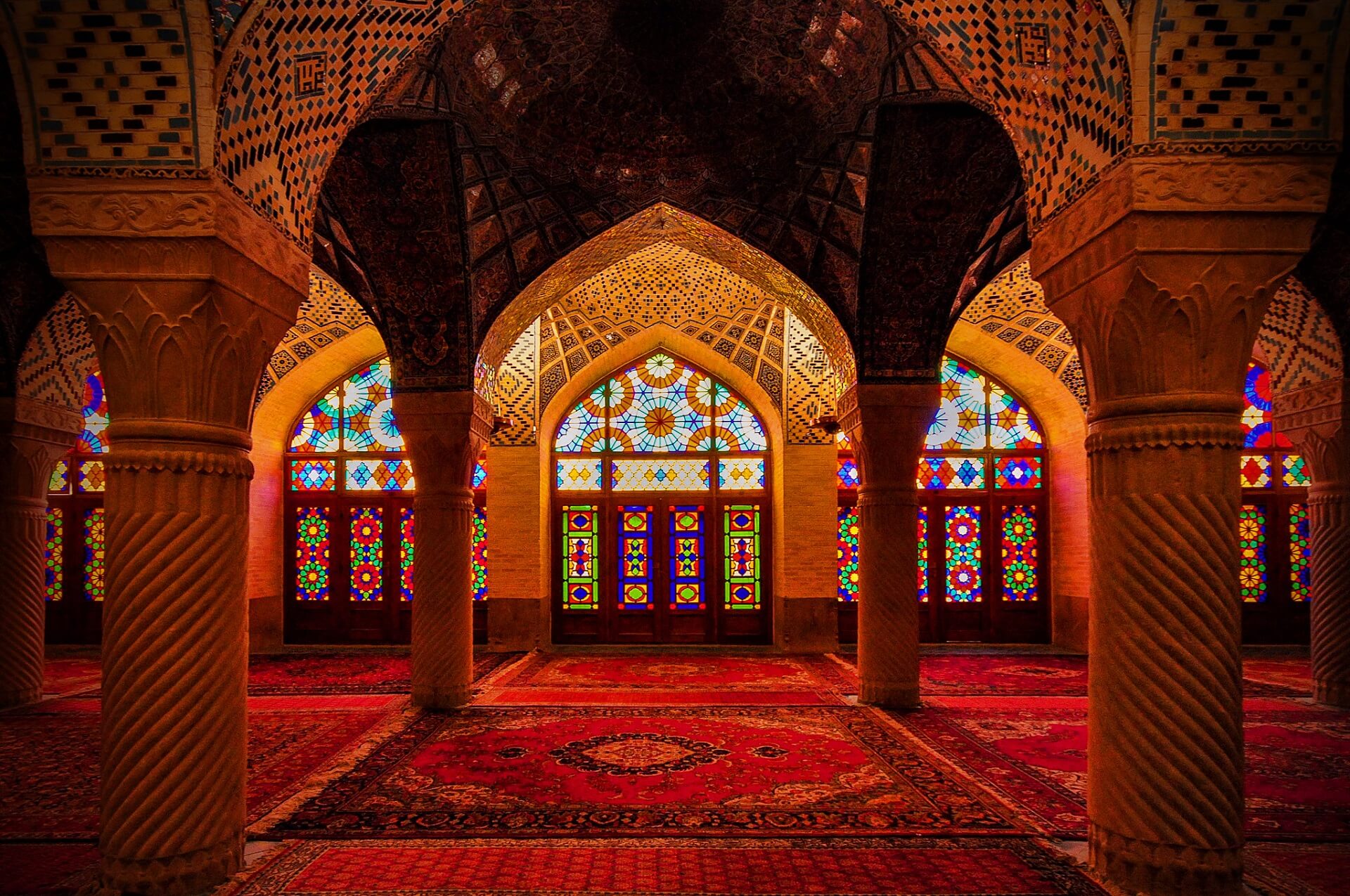 nasir ol-molk mosque (pink mosque) Iran