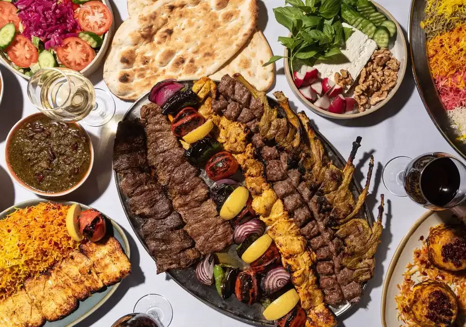 persian foods - kebab
