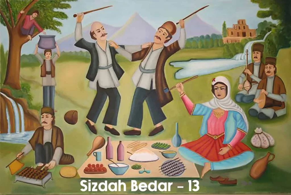 Sizdah Bedar Tradition in Iran