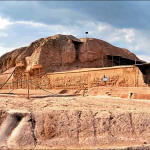 Sialk historical Hills - Kashan, Iran